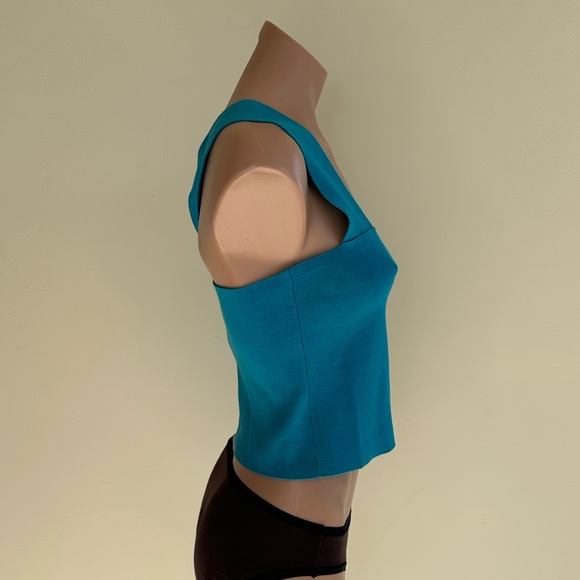 525 America Wide Strap Tank in Blue - Picture 8 of 13